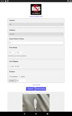 No Bids Search Tool android App screenshot 2