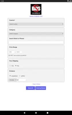 No Bids Search Tool android App screenshot 3